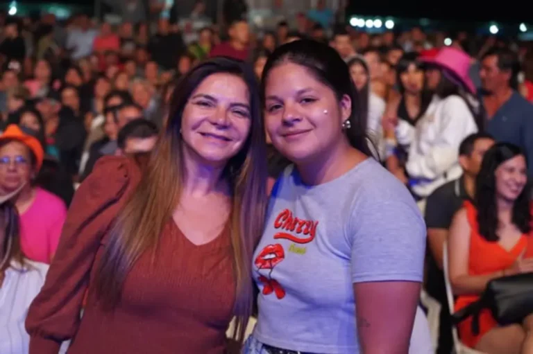 Gladys Medina en la Fiesta Provincial de la Humita